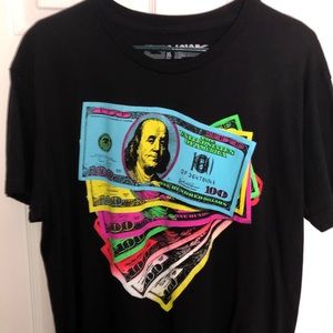 tony hawk 100 dollar benjamin tshirt XL